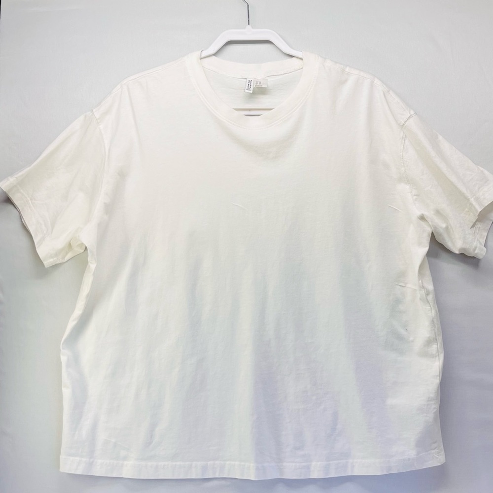 H&M Crisp White‎ Short Sleeve Tee